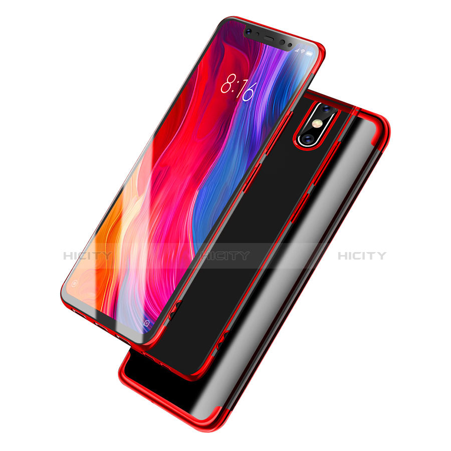 Custodia Silicone Trasparente Ultra Sottile Cover Morbida H01 per Xiaomi Mi 8 Pro Global Version