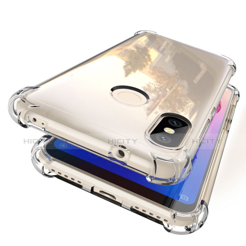 Custodia Silicone Trasparente Ultra Sottile Cover Morbida H01 per Xiaomi Mi A2 Lite Chiaro
