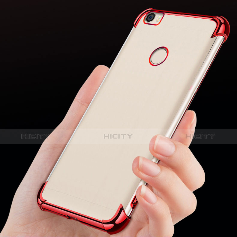 Custodia Silicone Trasparente Ultra Sottile Cover Morbida H01 per Xiaomi Mi Max