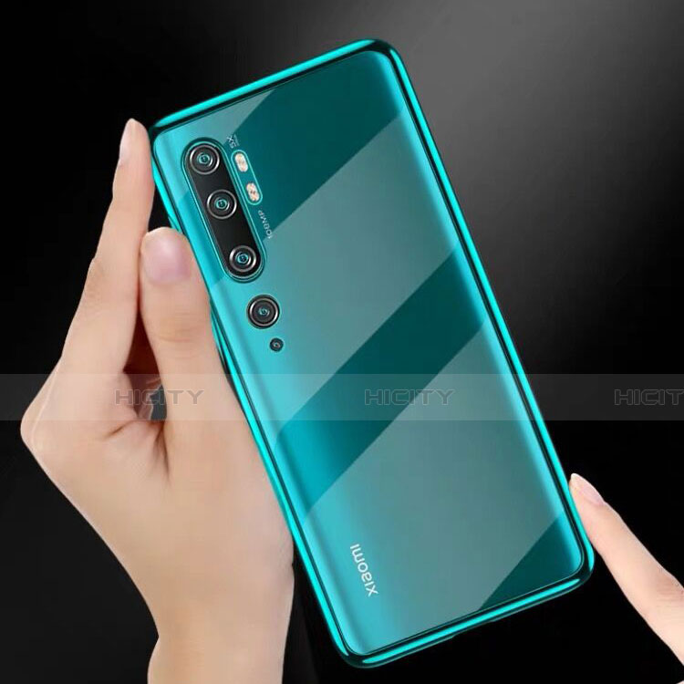 Custodia Silicone Trasparente Ultra Sottile Cover Morbida H01 per Xiaomi Mi Note 10