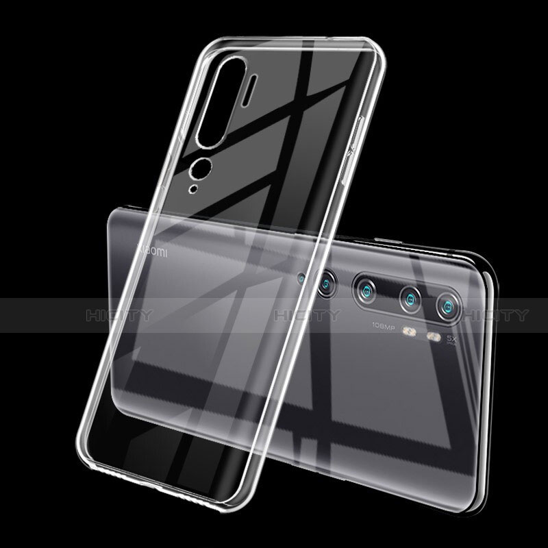 Custodia Silicone Trasparente Ultra Sottile Cover Morbida H01 per Xiaomi Mi Note 10 Pro