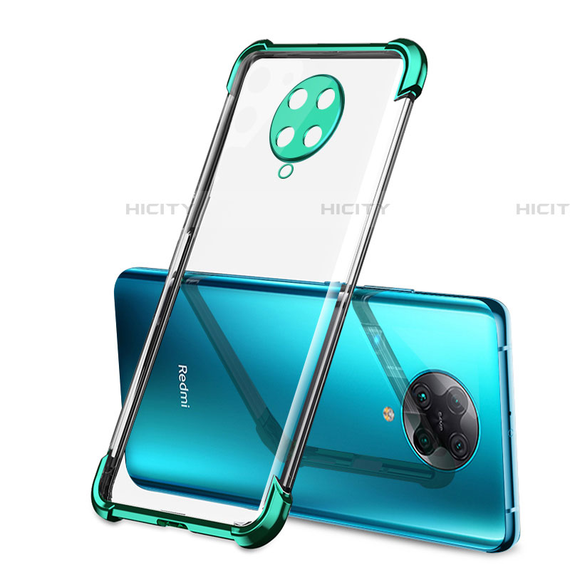 Custodia Silicone Trasparente Ultra Sottile Cover Morbida H01 per Xiaomi Poco F2 Pro