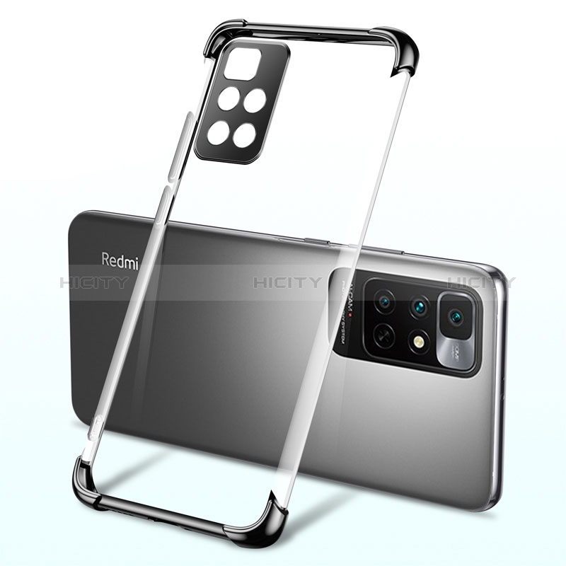 Custodia Silicone Trasparente Ultra Sottile Cover Morbida H01 per Xiaomi Redmi 10 4G