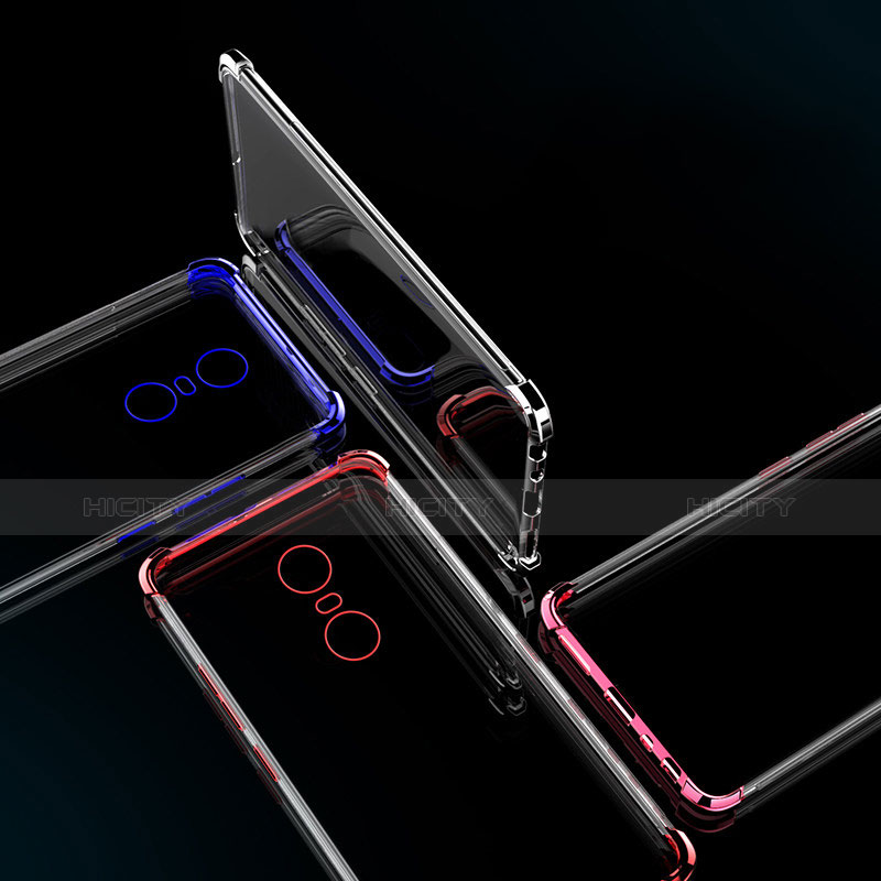 Custodia Silicone Trasparente Ultra Sottile Cover Morbida H01 per Xiaomi Redmi 5 Plus