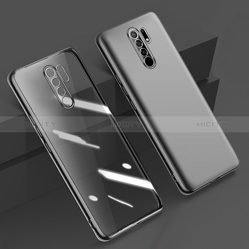 Custodia Silicone Trasparente Ultra Sottile Cover Morbida H01 per Xiaomi Redmi 9