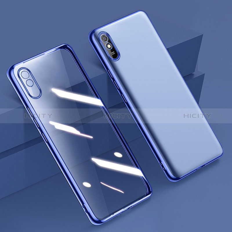 Custodia Silicone Trasparente Ultra Sottile Cover Morbida H01 per Xiaomi Redmi 9AT