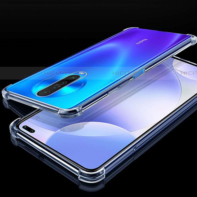 Custodia Silicone Trasparente Ultra Sottile Cover Morbida H01 per Xiaomi Redmi K30 5G Chiaro