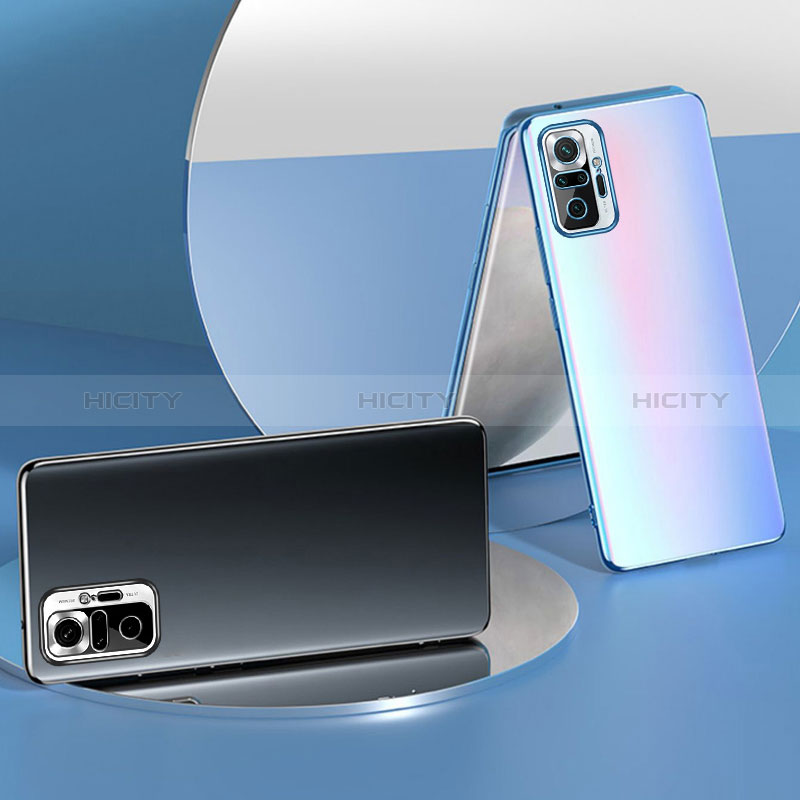 Custodia Silicone Trasparente Ultra Sottile Cover Morbida H01 per Xiaomi Redmi Note 10 Pro Max