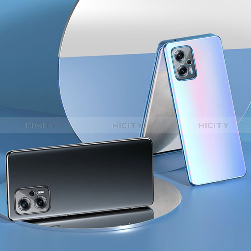 Custodia Silicone Trasparente Ultra Sottile Cover Morbida H01 per Xiaomi Redmi Note 11T Pro+ Plus 5G