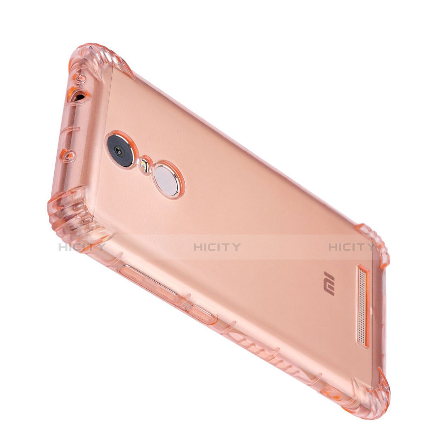 Custodia Silicone Trasparente Ultra Sottile Cover Morbida H01 per Xiaomi Redmi Note 3