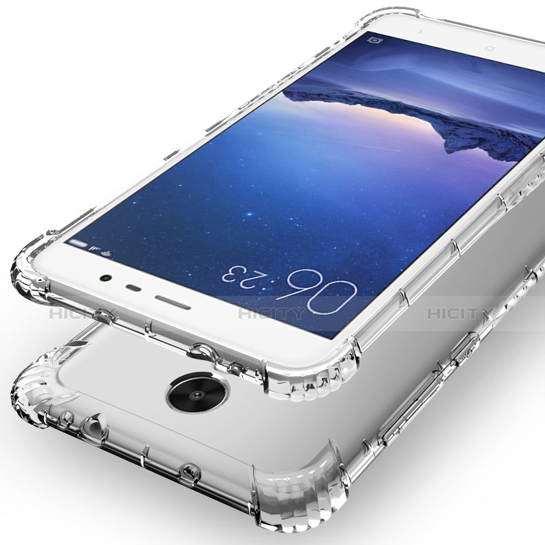 Custodia Silicone Trasparente Ultra Sottile Cover Morbida H01 per Xiaomi Redmi Note 3 Pro