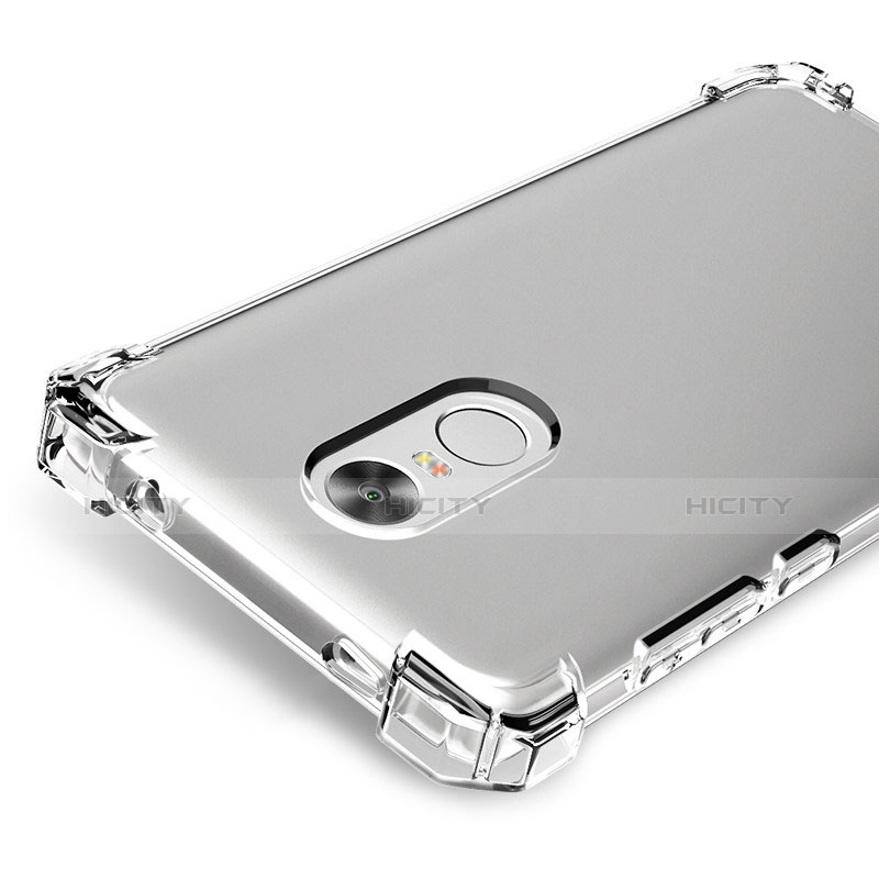 Custodia Silicone Trasparente Ultra Sottile Cover Morbida H01 per Xiaomi Redmi Note 4X