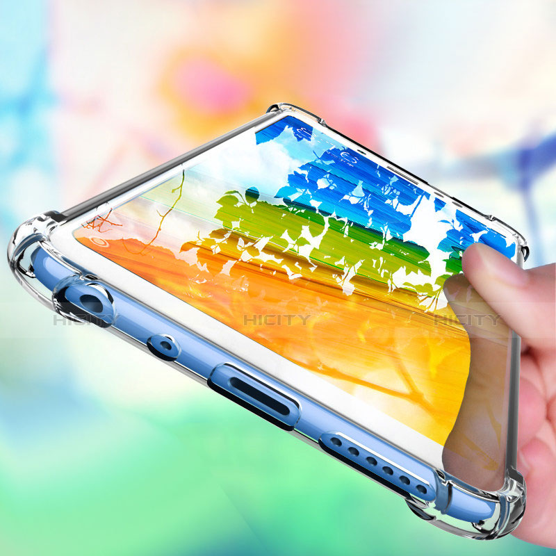 Custodia Silicone Trasparente Ultra Sottile Cover Morbida H01 per Xiaomi Redmi Note 5 Pro