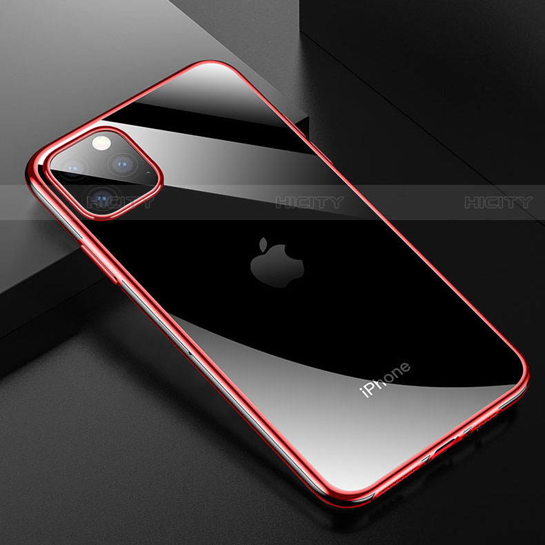 Custodia Silicone Trasparente Ultra Sottile Cover Morbida H02 per Apple iPhone 11 Pro