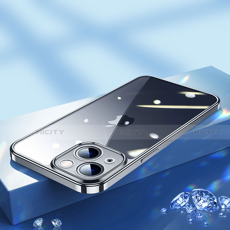 Custodia Silicone Trasparente Ultra Sottile Cover Morbida H02 per Apple iPhone 13 Mini