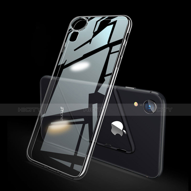 Custodia Silicone Trasparente Ultra Sottile Cover Morbida H02 per Apple iPhone XR Chiaro