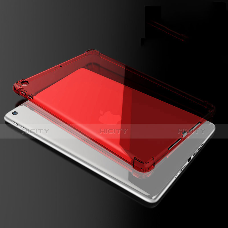 Custodia Silicone Trasparente Ultra Sottile Cover Morbida H02 per Apple New iPad 9.7 (2018) Oro