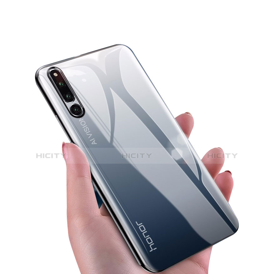 Custodia Silicone Trasparente Ultra Sottile Cover Morbida H02 per Huawei Honor Magic 2