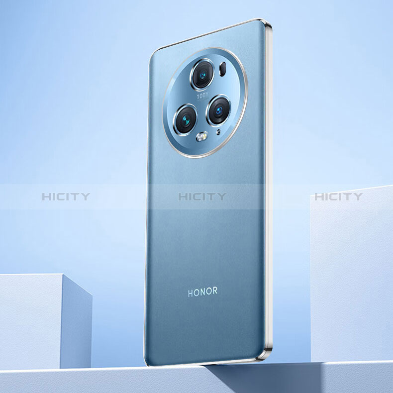 Custodia Silicone Trasparente Ultra Sottile Cover Morbida H02 per Huawei Honor Magic5 Pro 5G