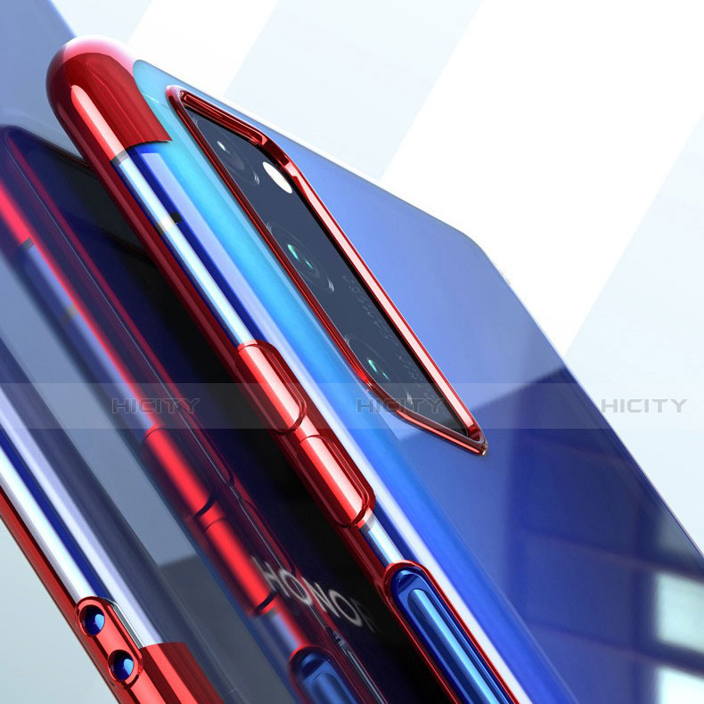 Custodia Silicone Trasparente Ultra Sottile Cover Morbida H02 per Huawei Honor View 30 5G