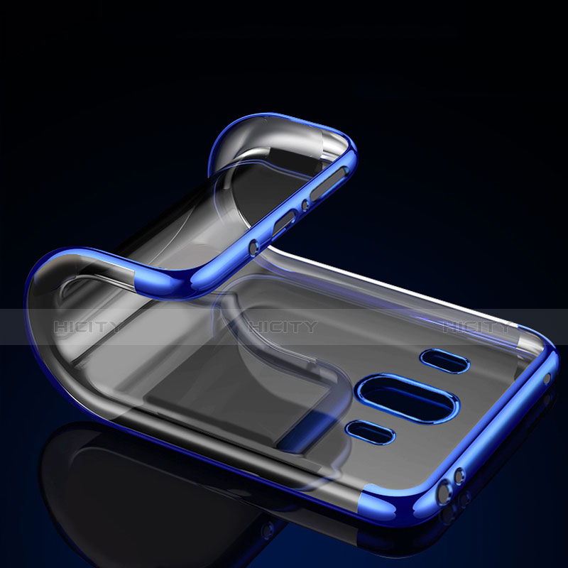 Custodia Silicone Trasparente Ultra Sottile Cover Morbida H02 per Huawei Mate 10