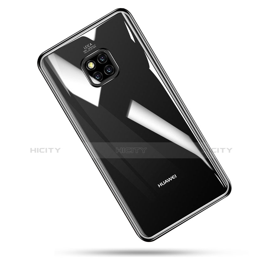 Custodia Silicone Trasparente Ultra Sottile Cover Morbida H02 per Huawei Mate 20 Pro