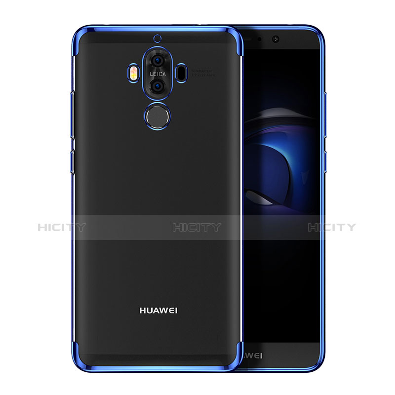 Custodia Silicone Trasparente Ultra Sottile Cover Morbida H02 per Huawei Mate 9