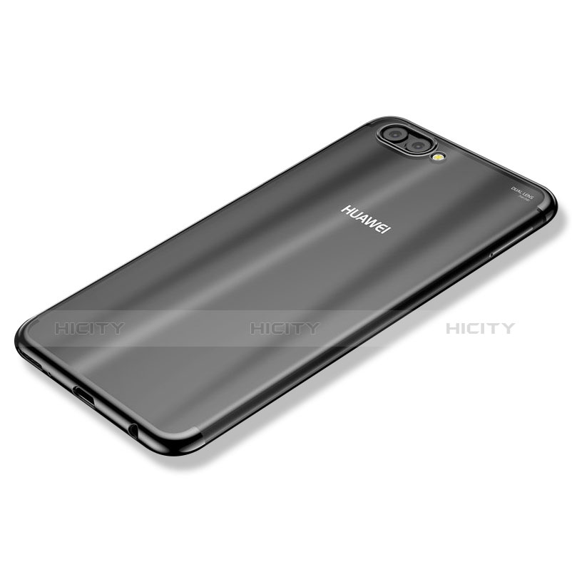 Custodia Silicone Trasparente Ultra Sottile Cover Morbida H02 per Huawei Nova 2S Nero