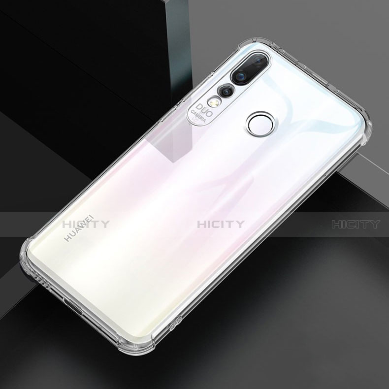 Custodia Silicone Trasparente Ultra Sottile Cover Morbida H02 per Huawei Nova 4e