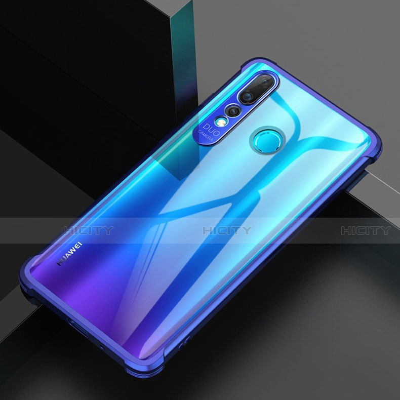 Custodia Silicone Trasparente Ultra Sottile Cover Morbida H02 per Huawei Nova 4e