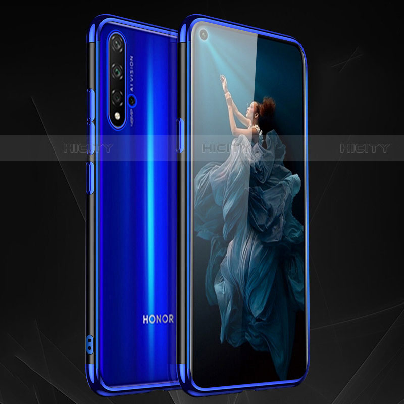 Custodia Silicone Trasparente Ultra Sottile Cover Morbida H02 per Huawei Nova 5T