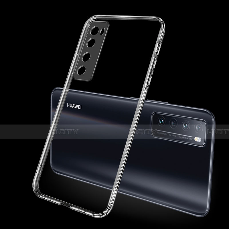 Custodia Silicone Trasparente Ultra Sottile Cover Morbida H02 per Huawei Nova 7 5G