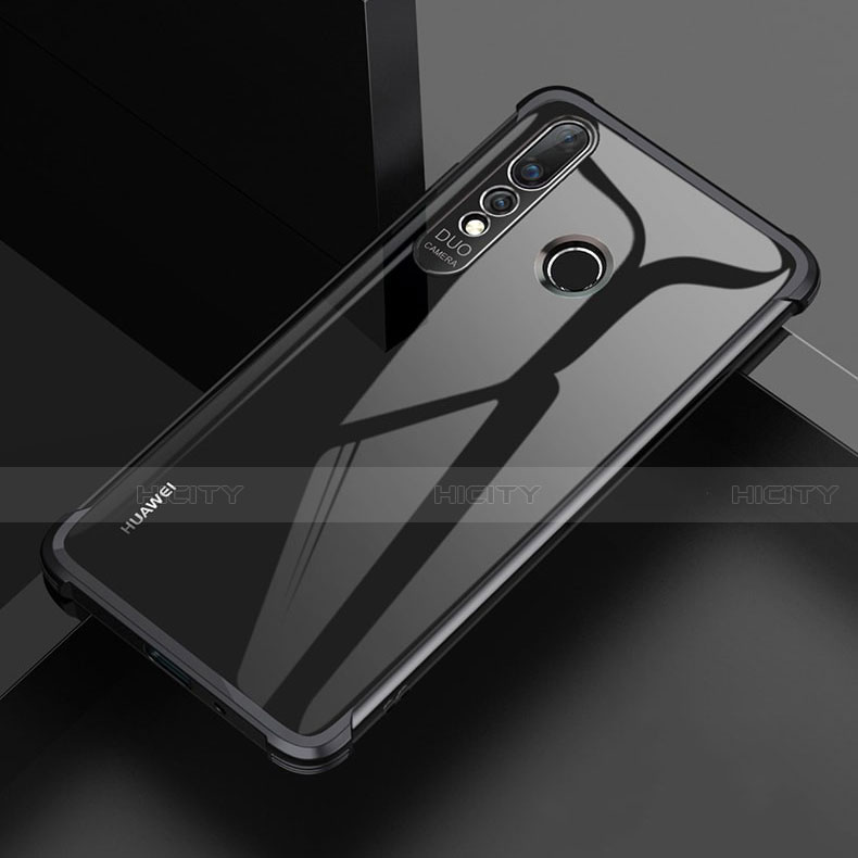 Custodia Silicone Trasparente Ultra Sottile Cover Morbida H02 per Huawei P30 Lite XL