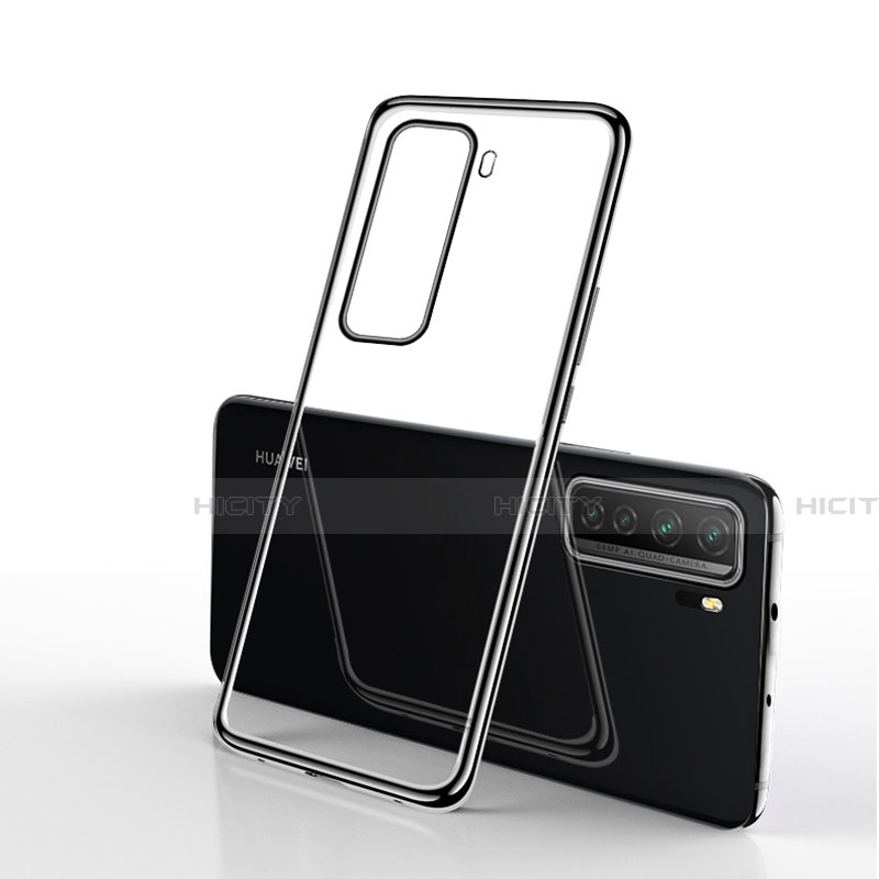 Custodia Silicone Trasparente Ultra Sottile Cover Morbida H02 per Huawei P40 Lite 5G