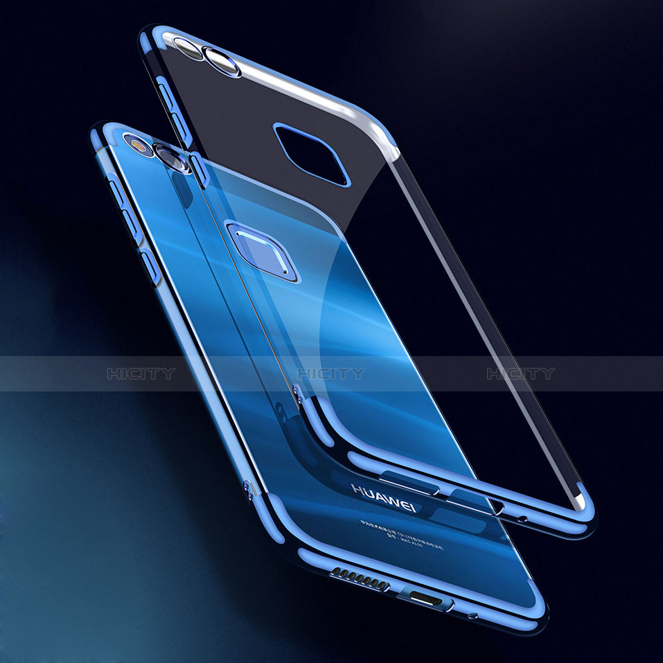 Custodia Silicone Trasparente Ultra Sottile Cover Morbida H02 per Huawei P8 Lite (2017)