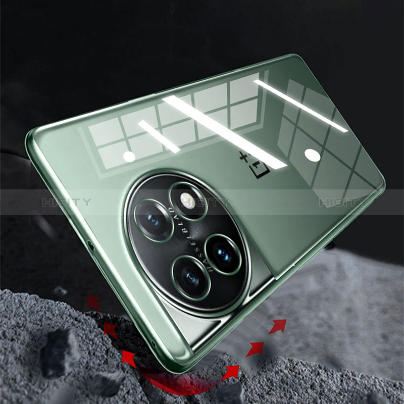Custodia Silicone Trasparente Ultra Sottile Cover Morbida H02 per OnePlus Ace 2 5G