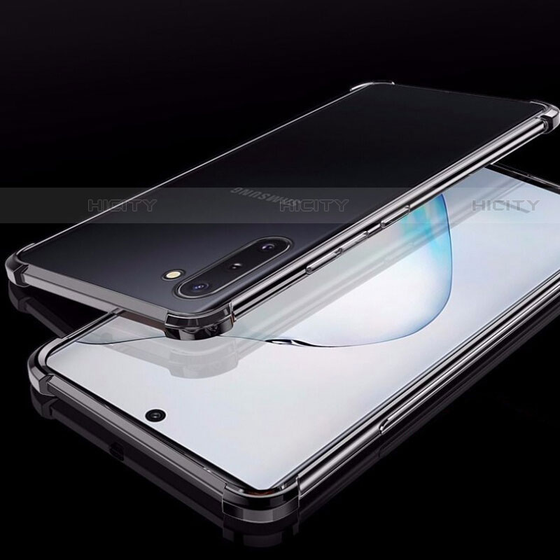 Custodia Silicone Trasparente Ultra Sottile Cover Morbida H02 per Samsung Galaxy Note 10 5G