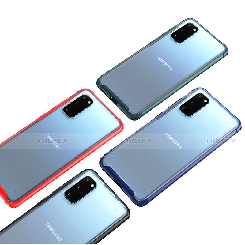 Custodia Silicone Trasparente Ultra Sottile Cover Morbida H02 per Samsung Galaxy S20 5G