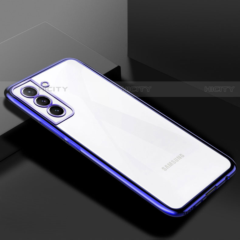 Custodia Silicone Trasparente Ultra Sottile Cover Morbida H02 per Samsung Galaxy S21 FE 5G