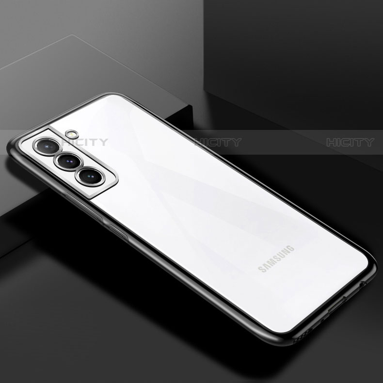 Custodia Silicone Trasparente Ultra Sottile Cover Morbida H02 per Samsung Galaxy S21 Plus 5G
