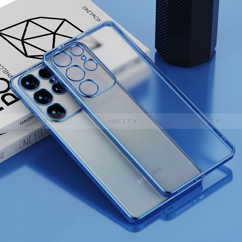 Custodia Silicone Trasparente Ultra Sottile Cover Morbida H02 per Samsung Galaxy S24 Ultra 5G