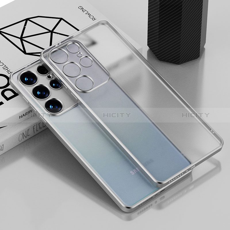 Custodia Silicone Trasparente Ultra Sottile Cover Morbida H02 per Samsung Galaxy S24 Ultra 5G