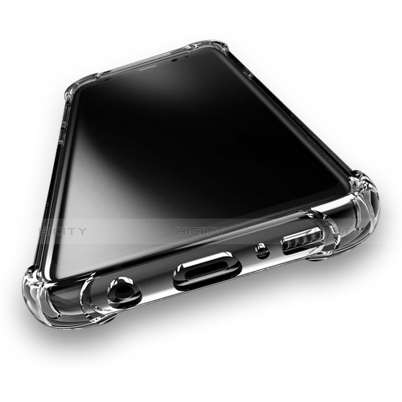 Custodia Silicone Trasparente Ultra Sottile Cover Morbida H02 per Samsung Galaxy S8 Plus
