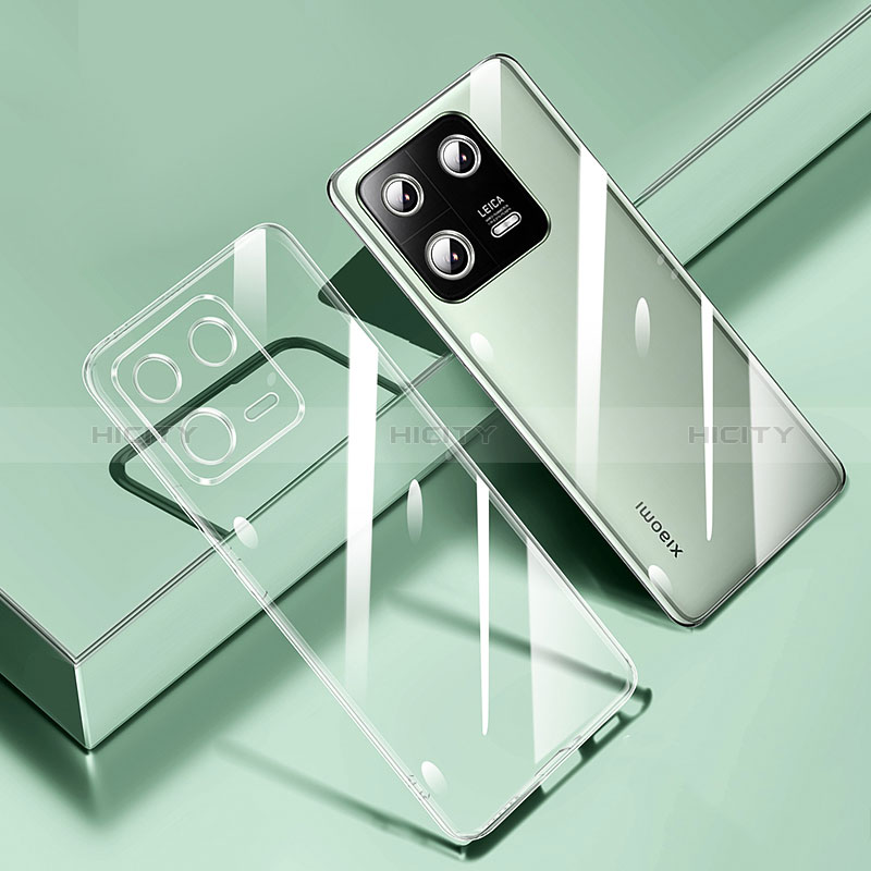 Custodia Silicone Trasparente Ultra Sottile Cover Morbida H02 per Xiaomi Mi 13 5G Chiaro