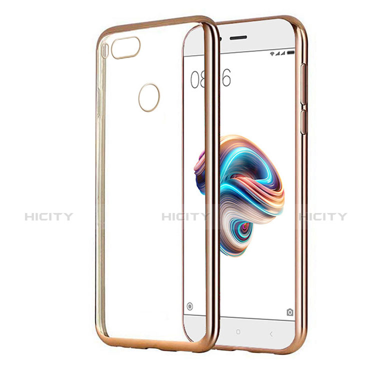 Custodia Silicone Trasparente Ultra Sottile Cover Morbida H02 per Xiaomi Mi 5X