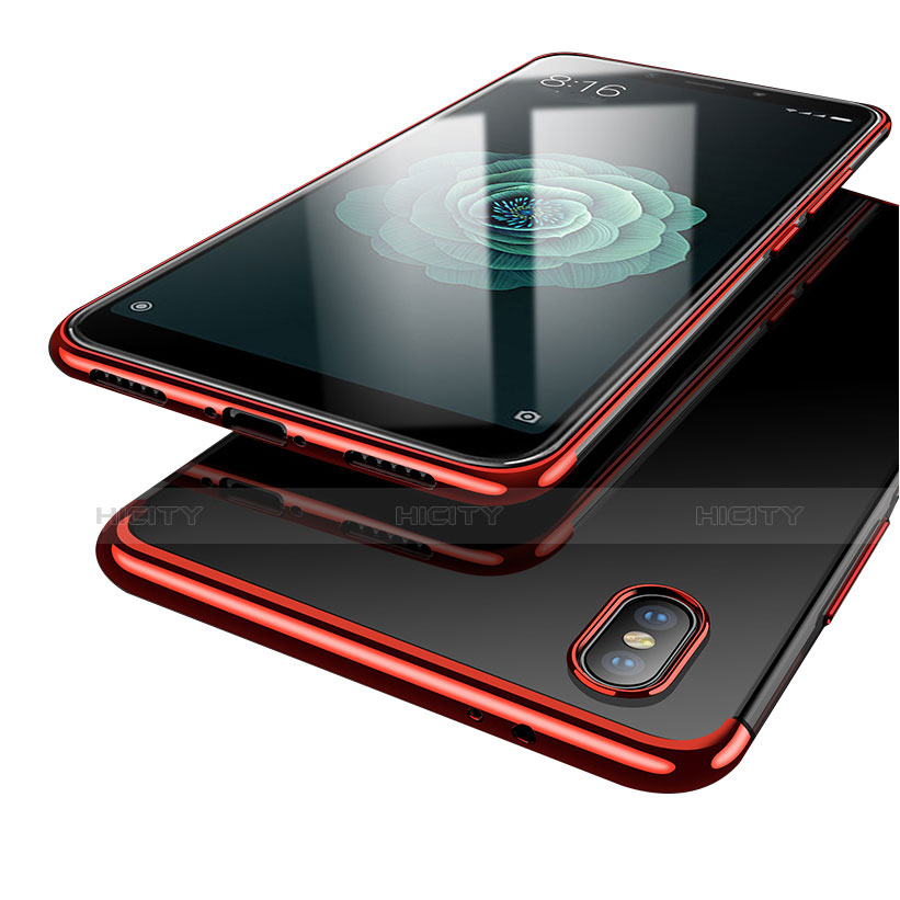 Custodia Silicone Trasparente Ultra Sottile Cover Morbida H02 per Xiaomi Mi 6X