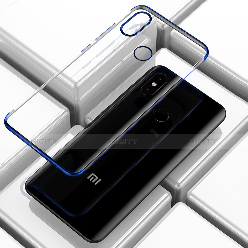 Custodia Silicone Trasparente Ultra Sottile Cover Morbida H02 per Xiaomi Mi 8