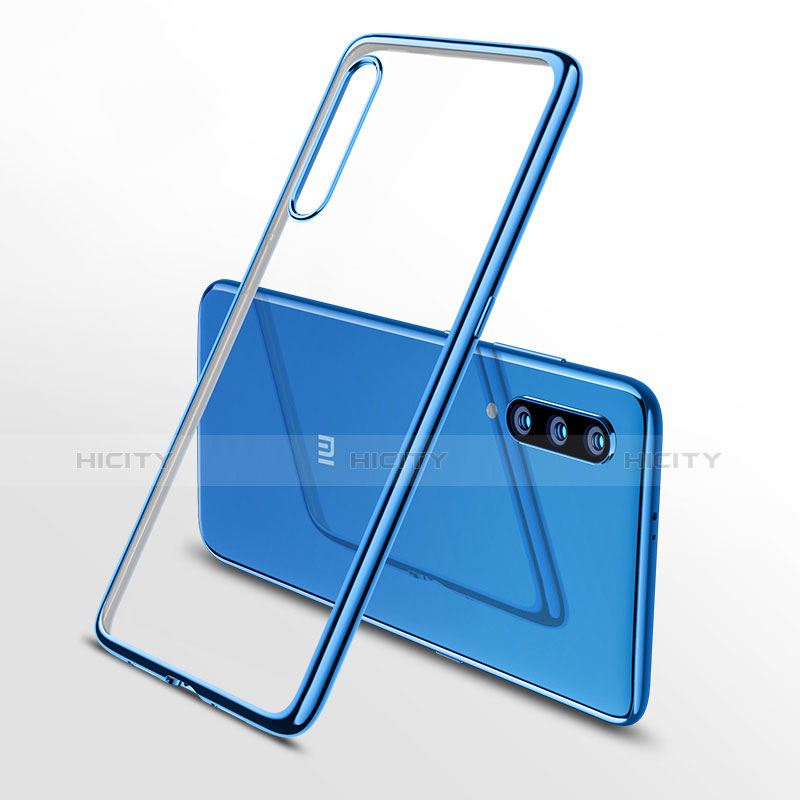 Custodia Silicone Trasparente Ultra Sottile Cover Morbida H02 per Xiaomi Mi 9 Blu