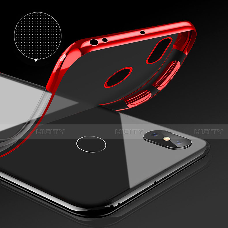 Custodia Silicone Trasparente Ultra Sottile Cover Morbida H02 per Xiaomi Mi Max 3