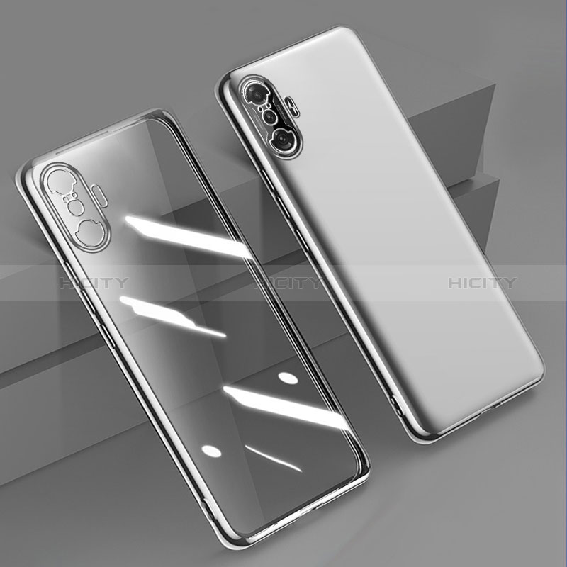 Custodia Silicone Trasparente Ultra Sottile Cover Morbida H02 per Xiaomi Poco F3 GT 5G